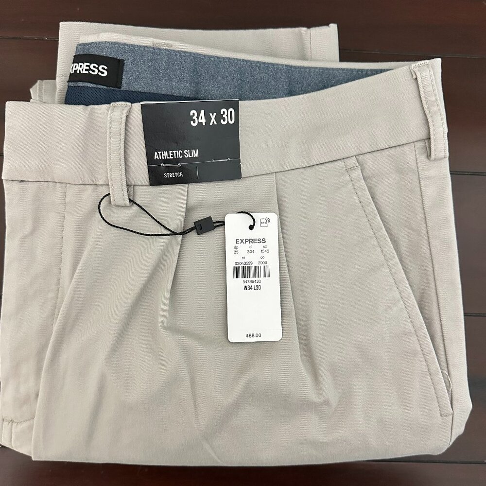 Express Trousers - Beige Chinos